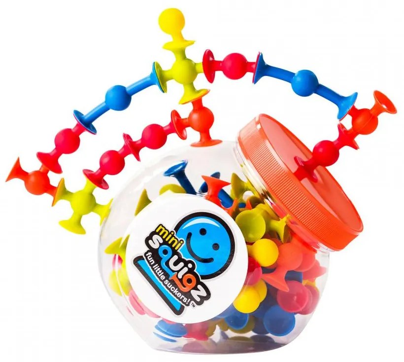 Fat Brain Joc de constructie Mini Squigz