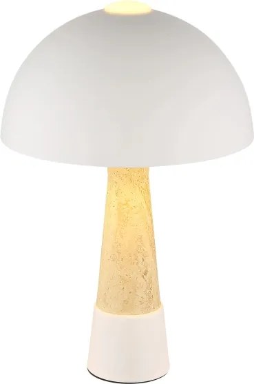 Globo 51070122 - Lampă de masă PAULIN 1xE27ILLU/40W/230V crem