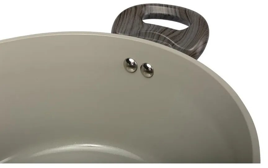 Lamart LT1268 cratiță cu capac Stripe, diametru 24cm