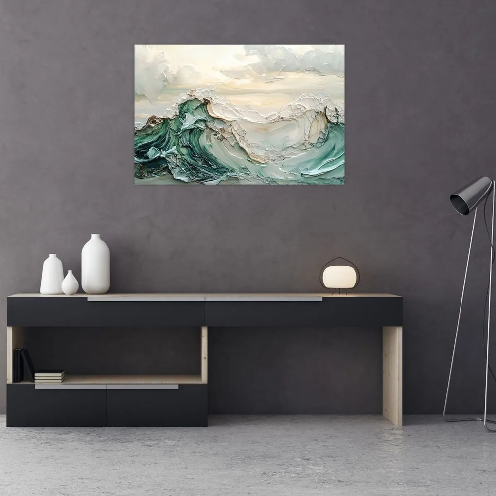 Tablou - Abstracție Marină 3D (90x60 cm)