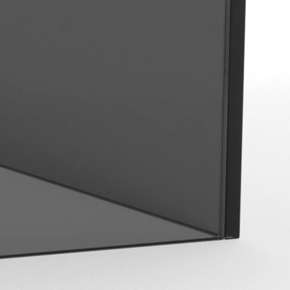 Măsuțe de cafea gri 2 buc. din sticlă 50x50 cm Dice – Actona