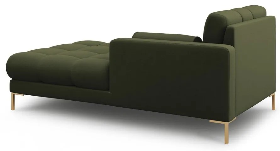 Șezlong verde (cu colț pe partea dreaptă) Bali – Cosmopolitan Design