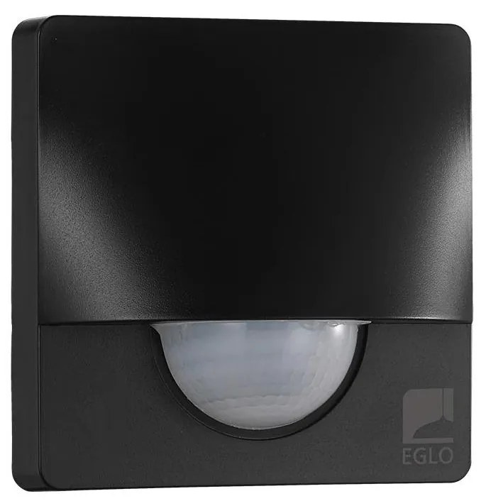 Senzor de mișcare de exterior Eglo 97465 DETECT ME 3 12 m negru IP44