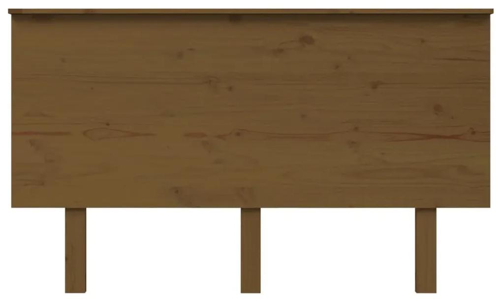 Tablie de pat, maro miere, 184x6x82,5 cm, lemn masiv de pin maro miere, 184 x 6 x 82.5 cm, 1