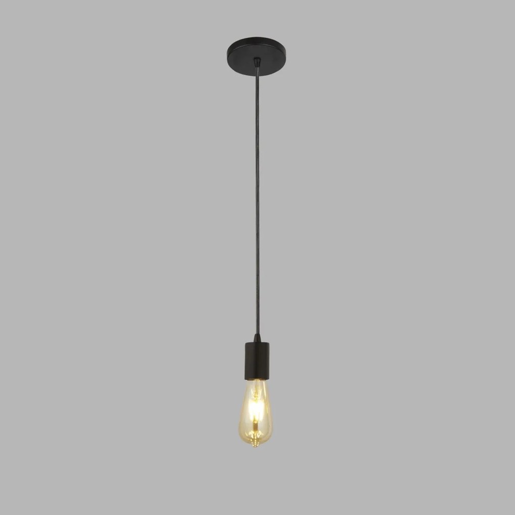 Pendul modern design minimalist Squiggle 9661BK SRT