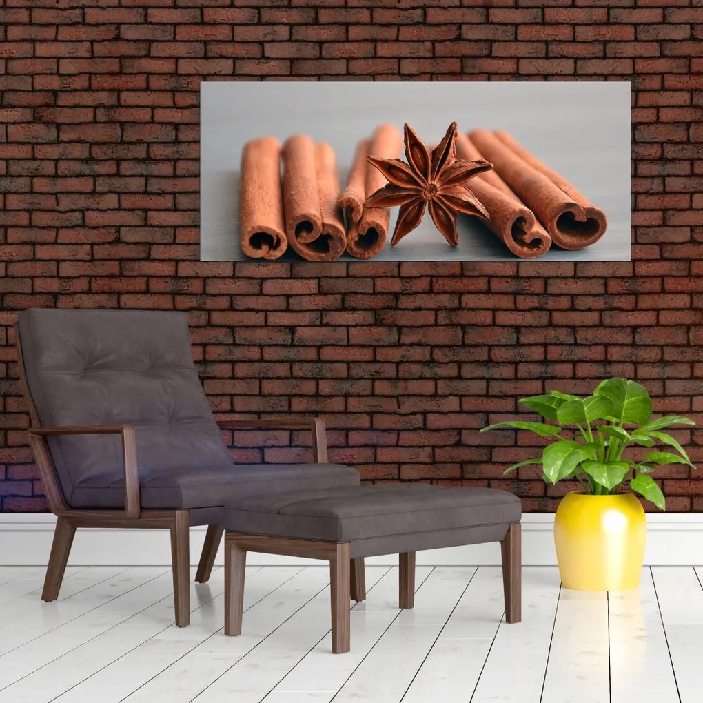 Tablou cu scorțișoară (120x50 cm)
