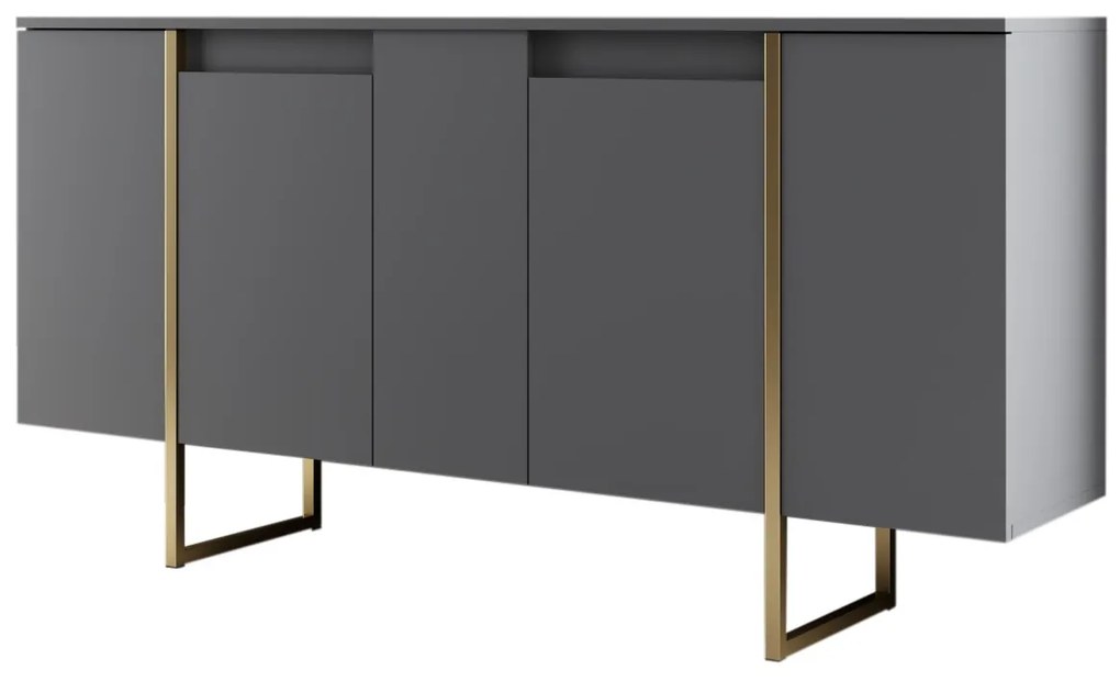 Dulap Luna (antracit + auriu). 1073570