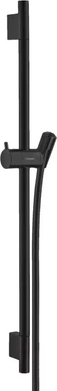 Bara cu furtun de dus Hansgrohe Unica S Puro 65 cm negru mat