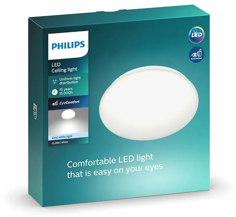 Plafonieră cu LED Philips 8718699681159 Moire 17 W1900lm 4000K 32 cm, alb