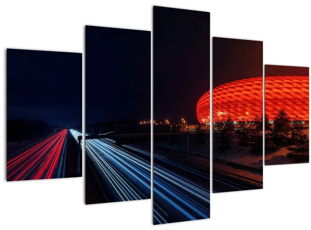 Tabloul cu autostrada (150x105 cm)