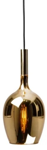 Lustră pe cablu LUGANO 1xE14/40W/230V aurie