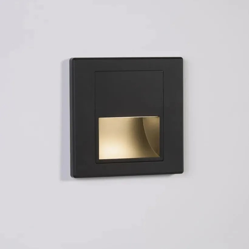 Spot LED incastrabil iluminat ambiental Steplight negru