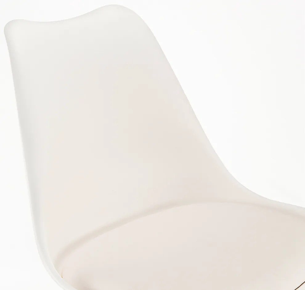 Scaun de masă Silla alb