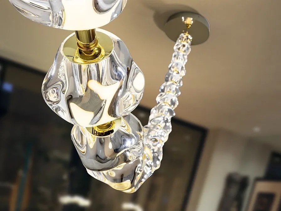 Lustra LED suspendata design modern Zaria II