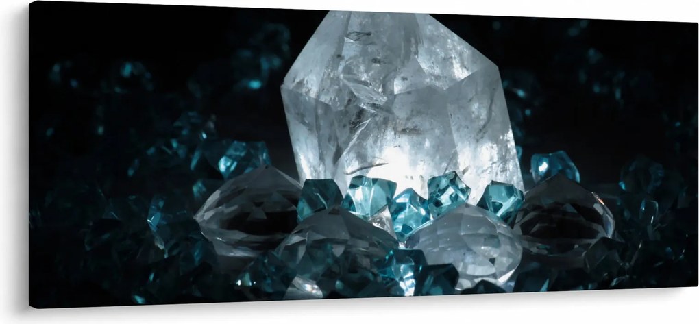 Tablou cu cristal (120x50 cm)
