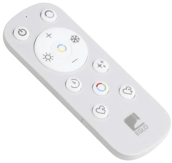 Plafonieră LED dimabilă Eglo 901114 AMANDOLO LED/17W/230V alb + telecomandă