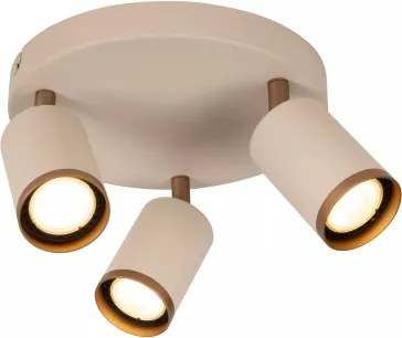 Lucide 53914/13/41 - Corp de iluminat spot REGINA 3xGU10/50W/230V, bej
