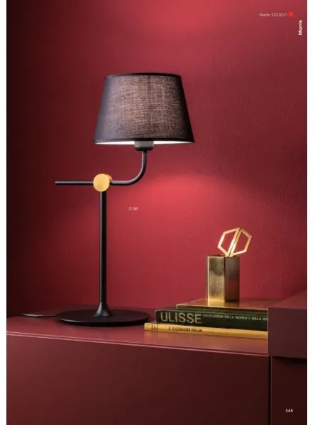 Redo 01-1981 - Lampă de masă MORRIS 1xE27/42W/230V, neagră