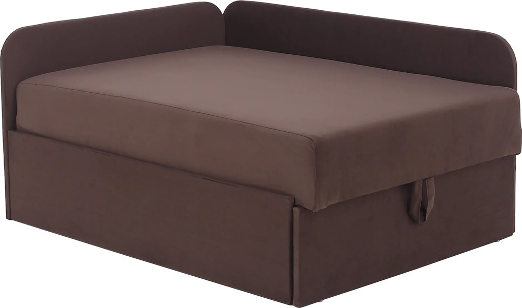 Canapea extensibilă, maro Taupe, MONTES UNI