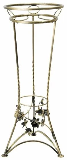 Suport de flori 72x28 cm auriu