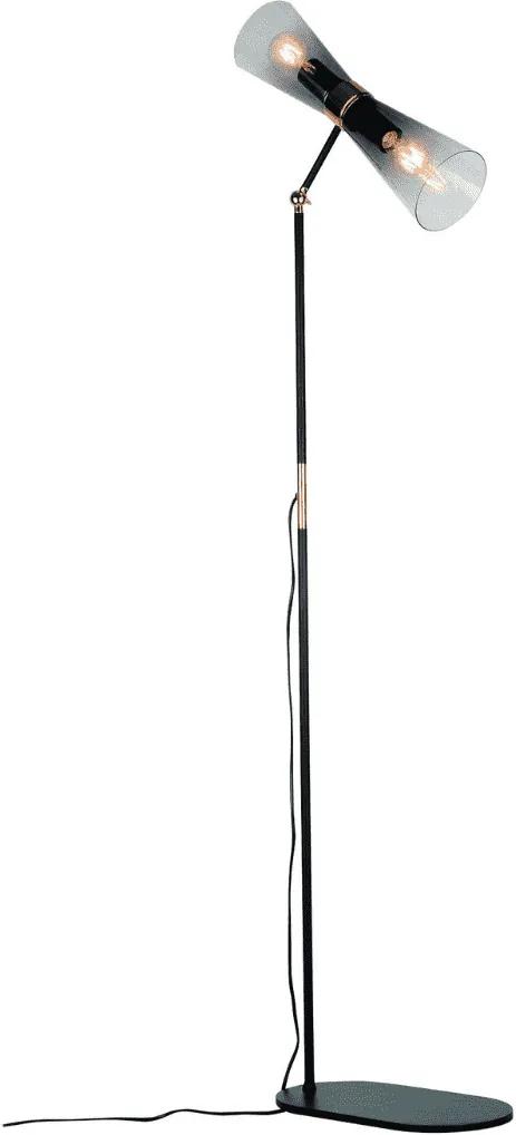 Lampa de Podea Gri FLOOR - Metal Gri Lungime(50 cm) x Latime(50 cm) x Inaltime(180 cm)