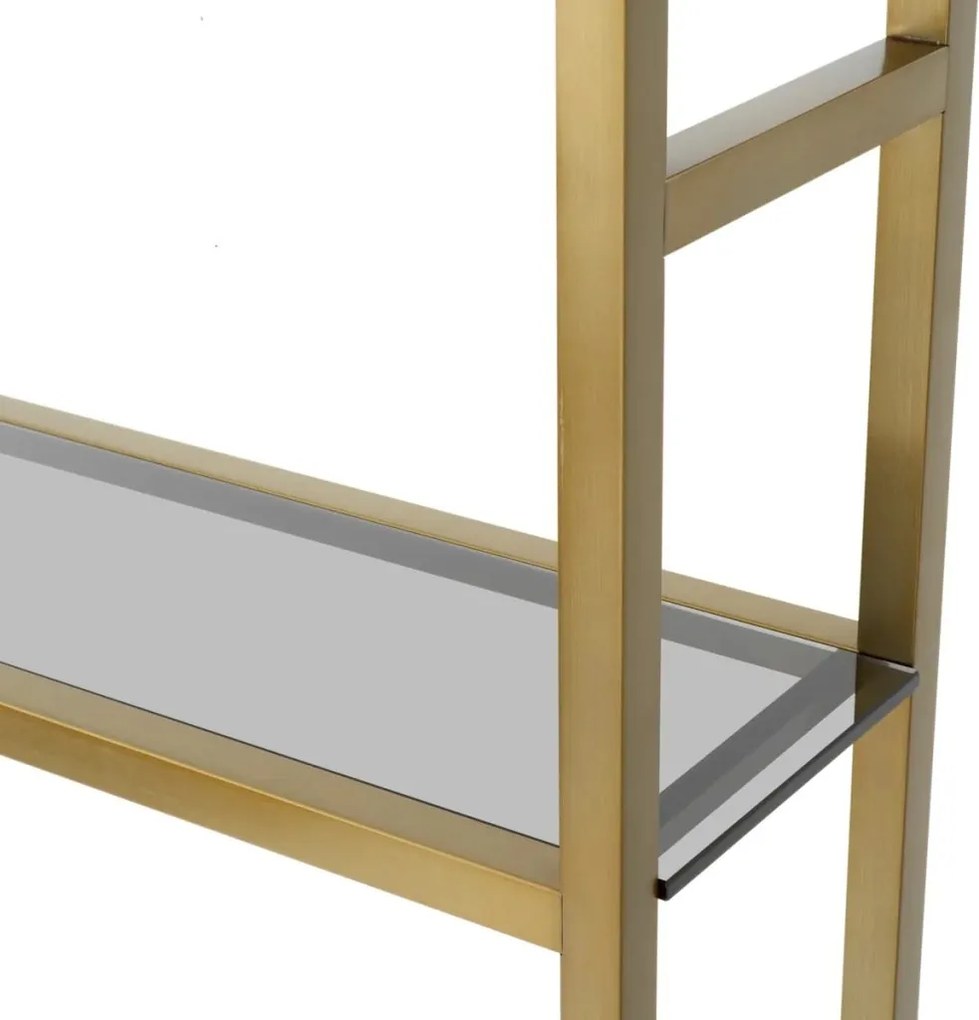 Raft design LUX, Otel Alama Periata, Sticla Fumurie, Corrado II