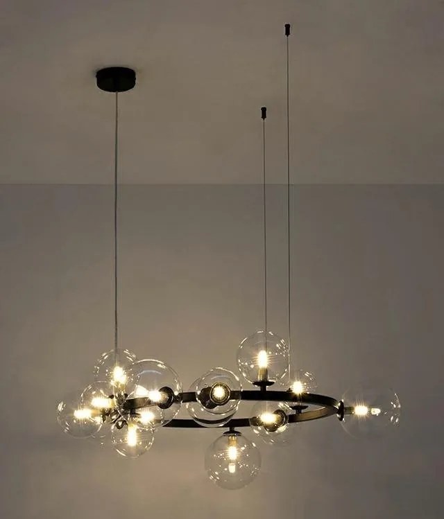 Lustra moderna cu 15 de surse de lumina LINEA R85