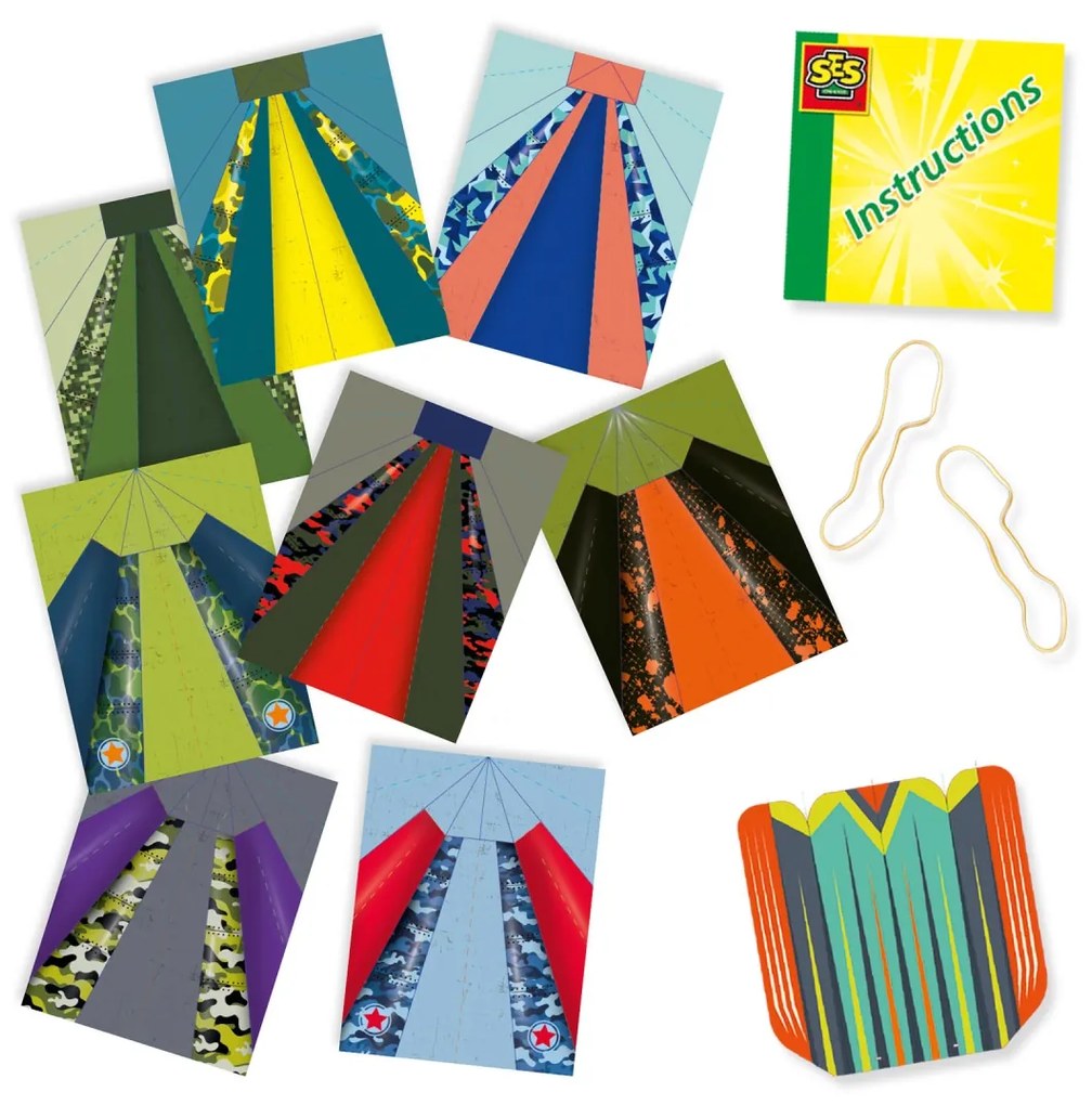 Set creativ copii - Lansator de avioane de hartie