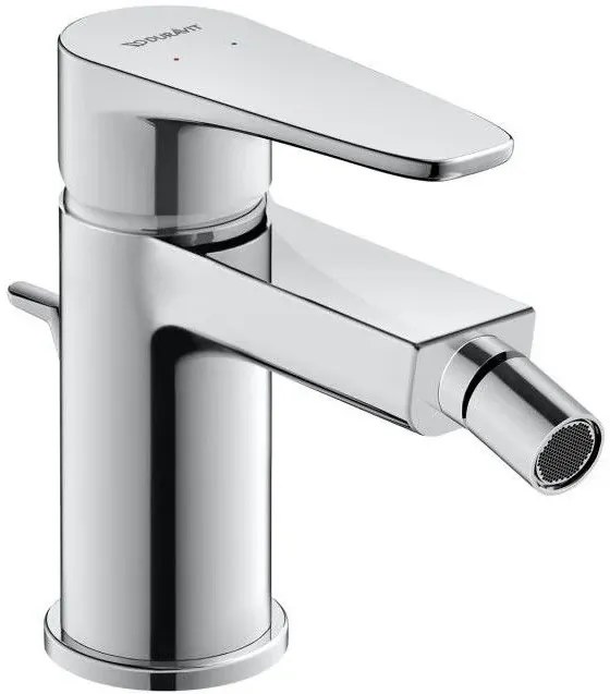 Duravit B.1 Baterie bideu monocomanda cu ventil, crom
