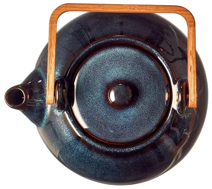 Ceainic albastru închis cu filtru din ceramică 1,2 l Gastro Blue – Bitz