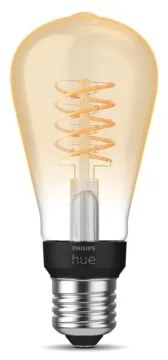Bec LED dimabil Philips Hue WHITE FILAMENT ST64 E27/7W/230V 2100K