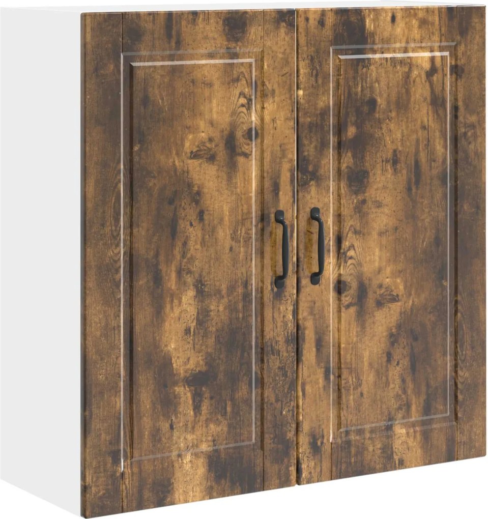 vidaXL Dulap de bucătărie Stejar fumuriu 80 x 31 x 80 cm Lemn compozit