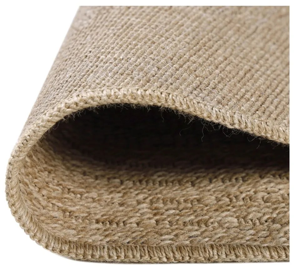 Covor de exterior negru/bej rotund ø 80 cm Comilla – Ayyildiz Carpets