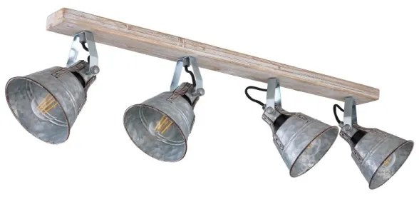 Spot GÜNTHER 4xE27/60W/230V Globo 15366Z-4