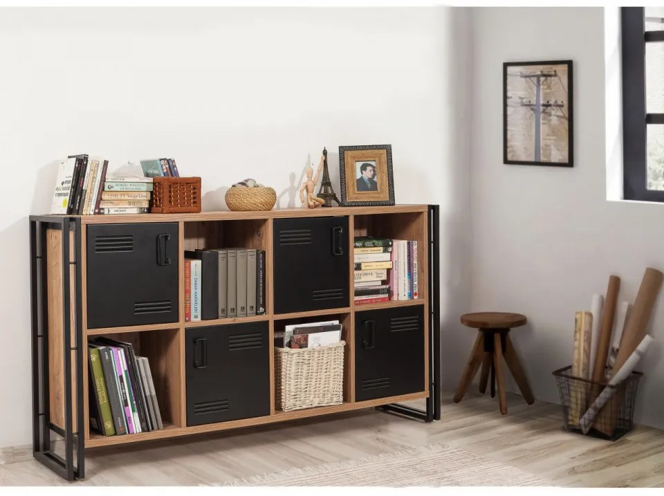 Biblioteca Cosmo Matrix, Atlantic Pine / Negru