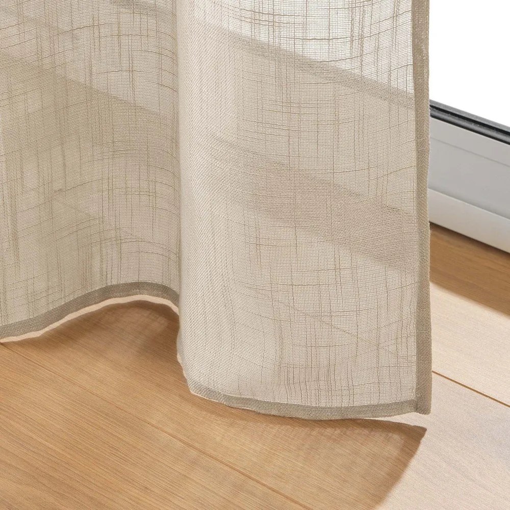 Perdea maro 140x280 cm Haltona – douceur d'intérieur