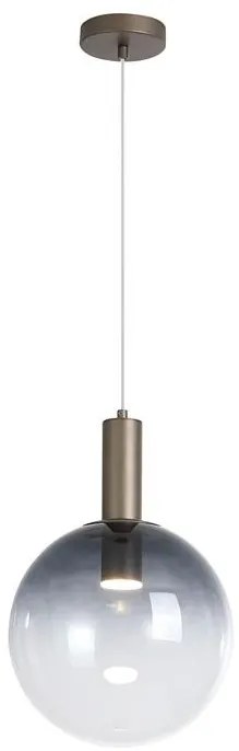 Lustra sticla cu lumina ambientala Ombre