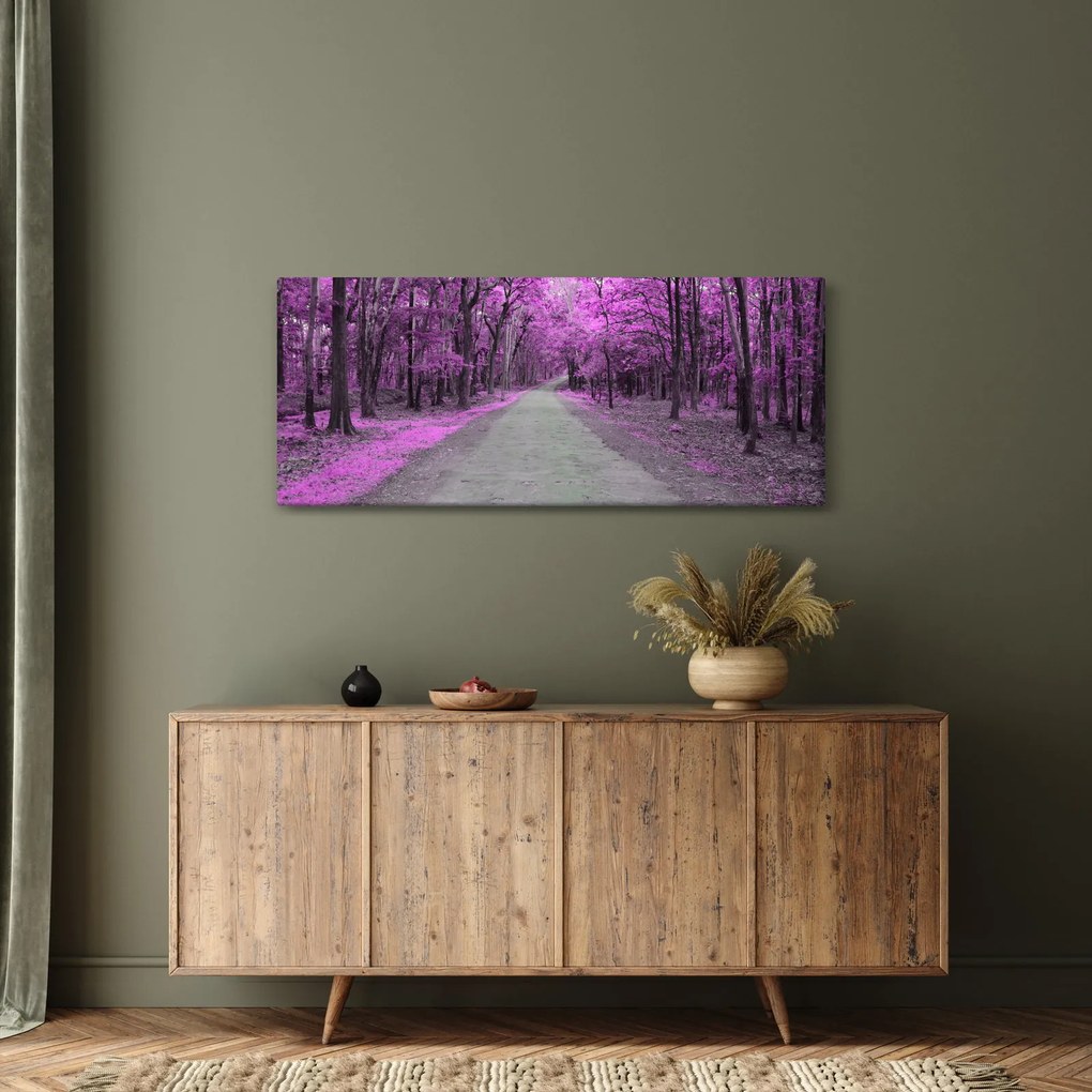 Tablou - drum prin parc (120x50 cm)