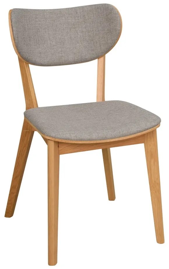 Scaune de dining gri 2 buc. Kato - Rowico