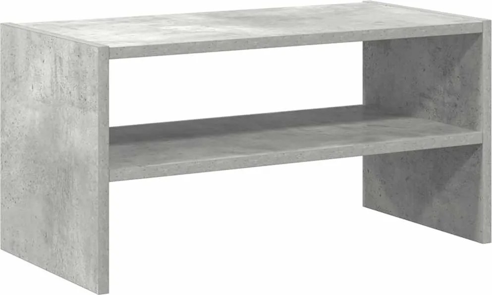 vidaXL Suport pantofi stivuibil beton gri 60x30x30,5 cm