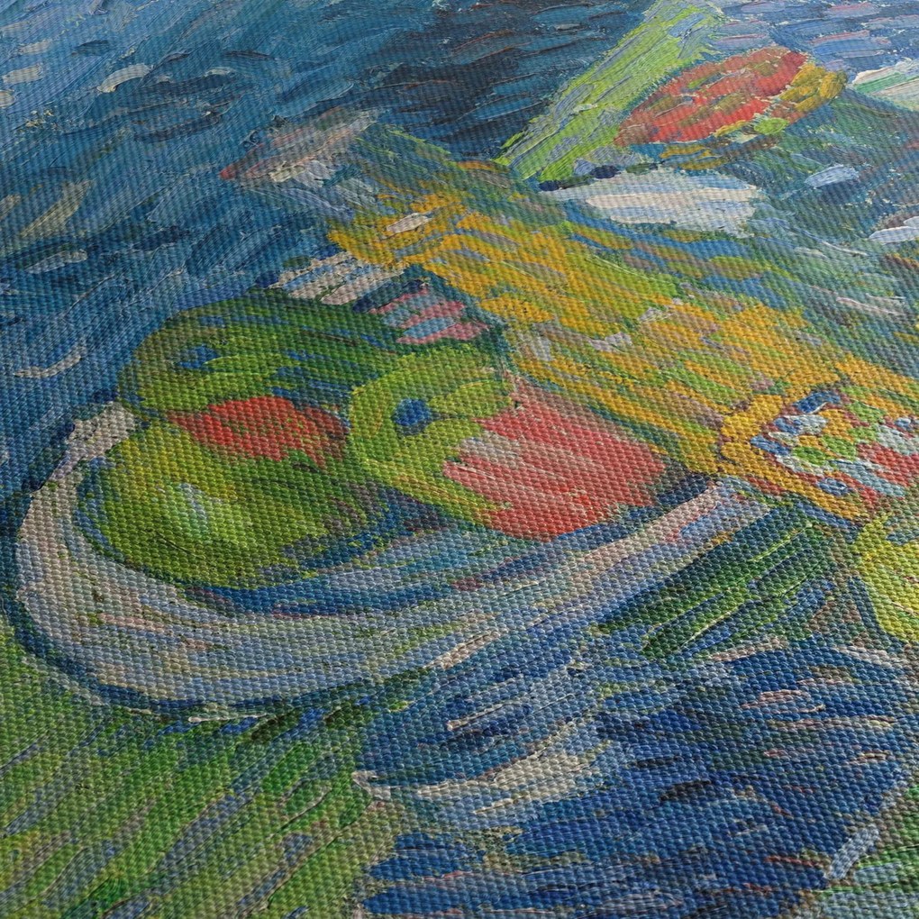 Tablou - Alexej von Jawlensky, Still Life with Bottles and Fruit, reproducere (90x60 cm)