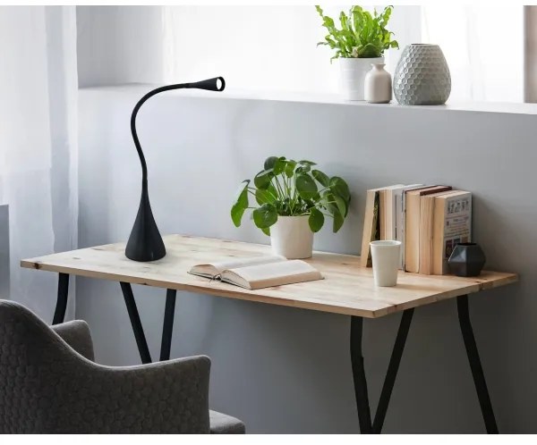 Lampă LED dimabilă de masă Eglo 64975 SNAPORA PRO LED/3,5W/230V 3000K negru