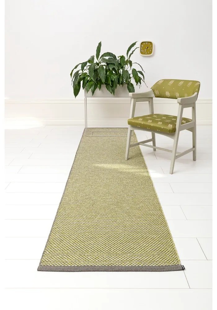 Covor tip traversă pentru interior și exterior kaki 70x200 cm Effi Apple – Pappelina