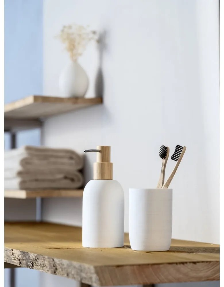 Suport pentru periuța de dinți alb din polirășină Altavalle – Wenko