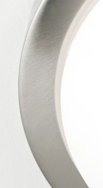 Plafoniera iluminat baie, protectie IP44, diametru 32cm, Fato satin chrome NU 9-365/32 satin OR