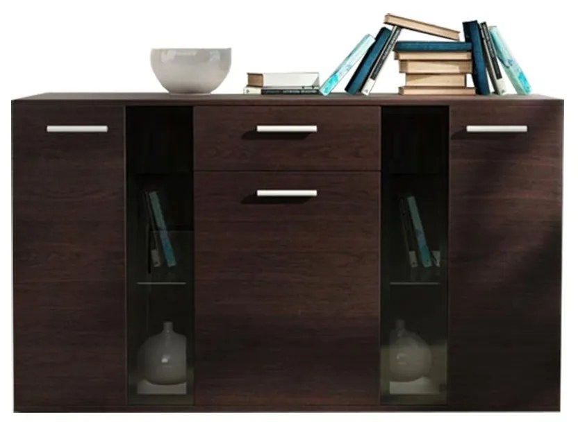 Comodă Fletcher (stejar Lefkas) (iluminat LED). Promo -17%. 1059027