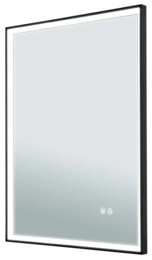 Oglinda baie cu iluminat LED dimabil IP44 FRAME 45-60cm