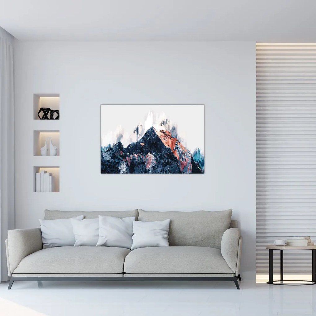 Tablou - Pădure, abstrecție (90x60 cm)