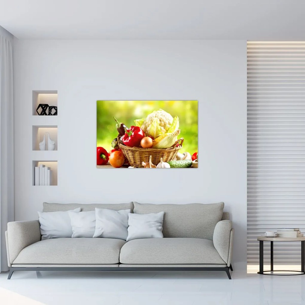 Tablou - Legume (90x60 cm)