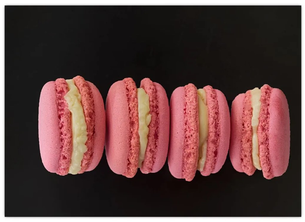 Tablou cu macarons (70x50 cm)